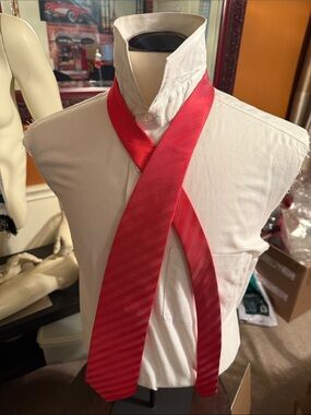 Classic Red Silk Tie